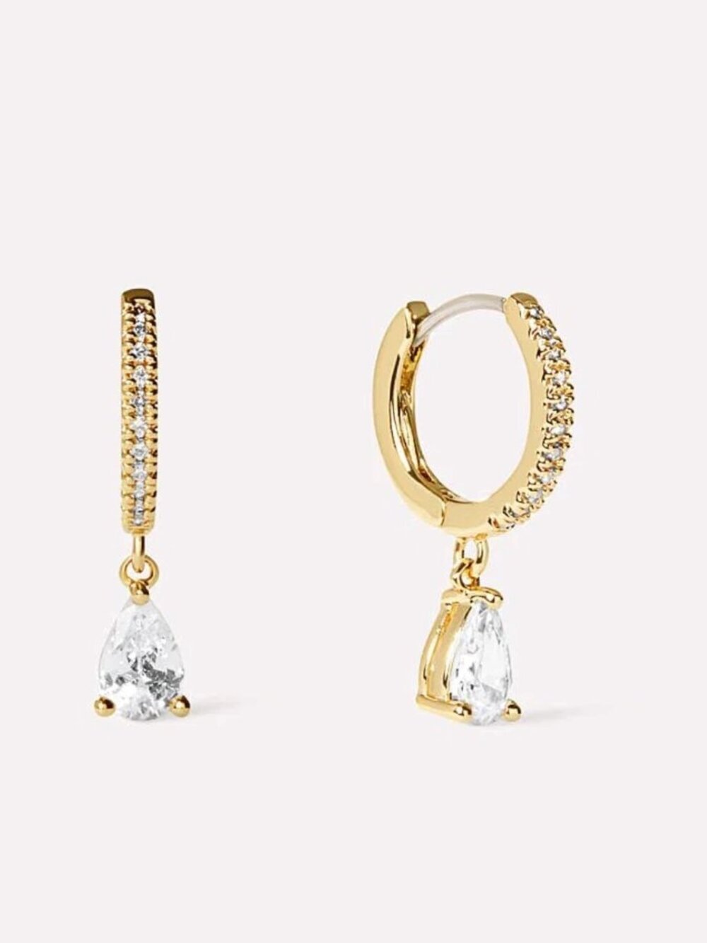 NEW Ana Luisa Elise Delicate Huggie Hoops
